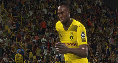 بولت يستعد لبدء تجربته الكروية مع بروسيا دورتموند 